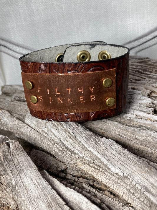 Filthy Sinner Cuff